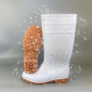 White Food and Hygiene Waterproof PVC Work Water Boots