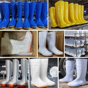 White Food and Hygiene Waterproof PVC Work Water Boots