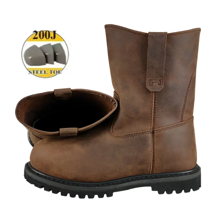 Goodyear Welt Boots With Steel Toe-1