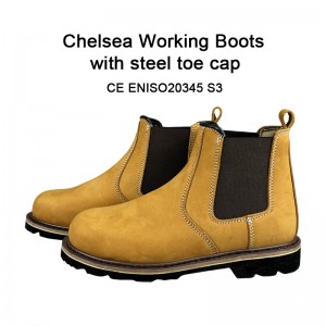 Chelsea Working Boots With Steel Toe And Midsole